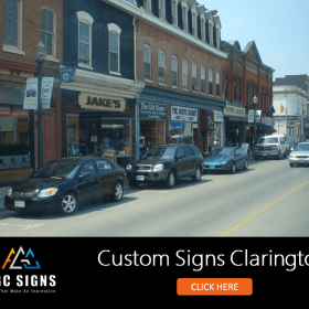 custom signs clarington