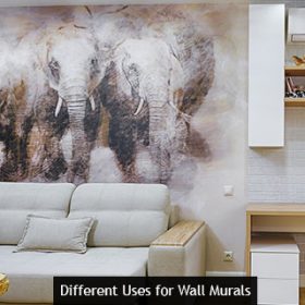 different uses for wall murals